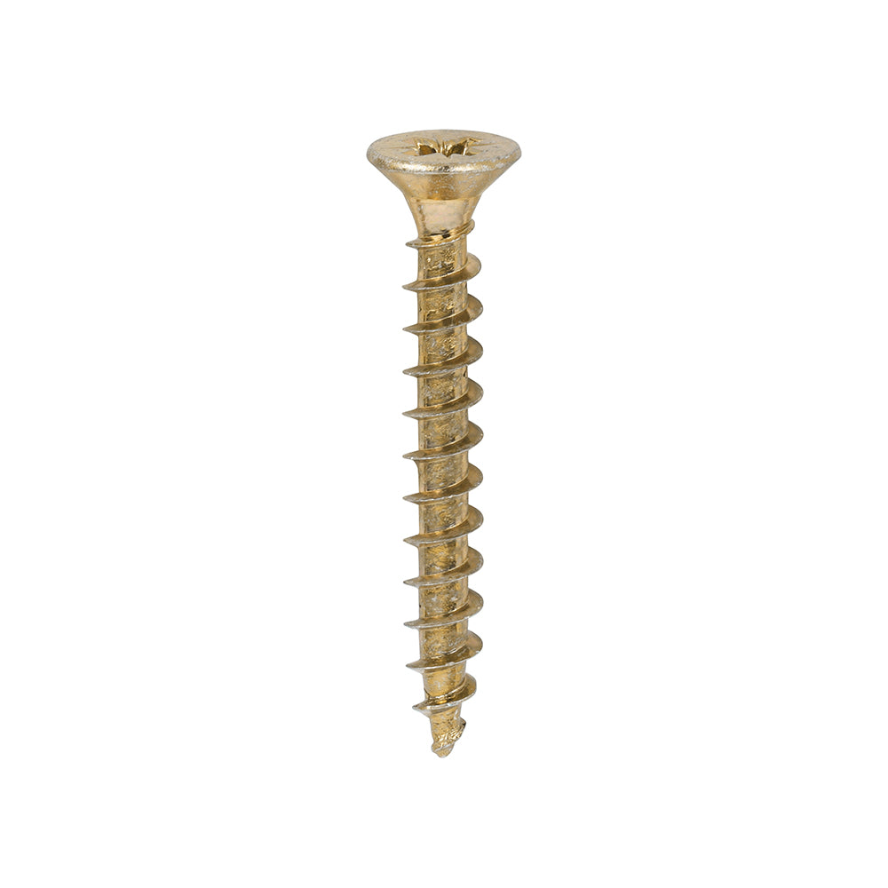 5.0 x 40.Solo Woodscrew PZ2 CSK ZYP
