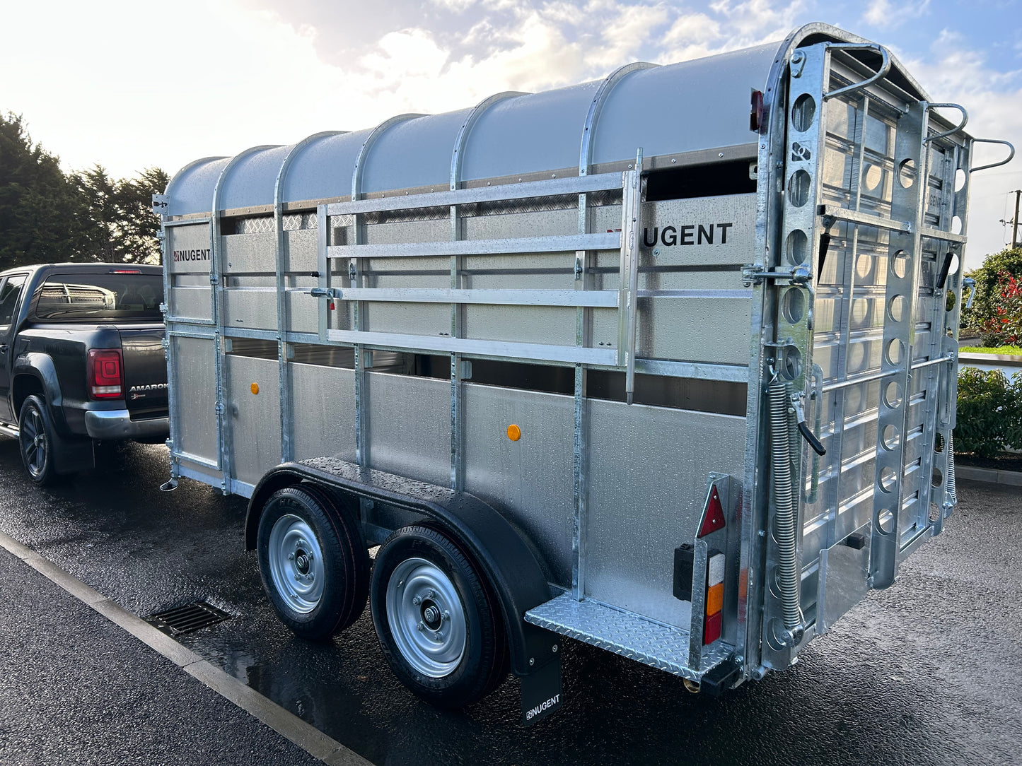LS3618H - 12' x 6' - 3500kg livestock trailer