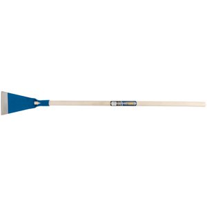 SCRAPER AND ROOT DIGGER WITH WOOD SHAFT