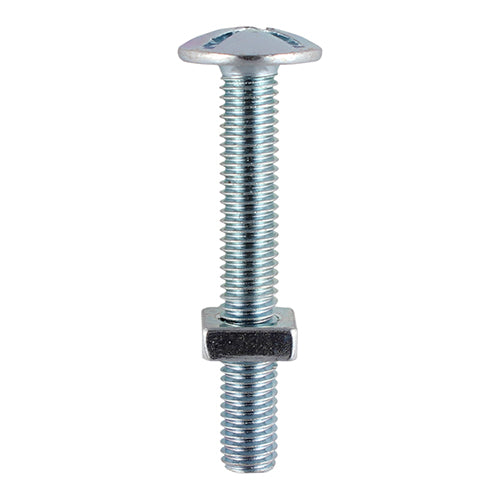M6 x 40.Roofing Bolt & SQ Nut (8)