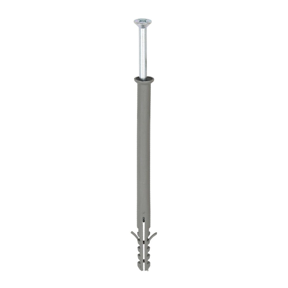 Nylon Frame Fixings - PZ - Zinc 8.0 x 80 (5)