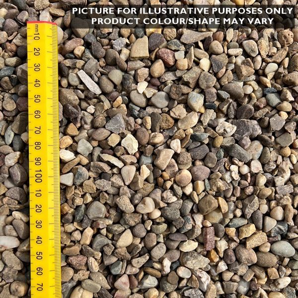 Washed 10mm Gravel per 0.9 m²