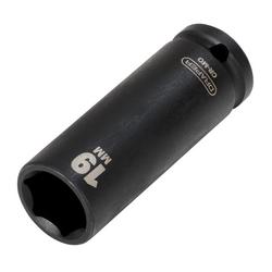 Draper HI-TORQ® Deep Impact Socket, 1/2" Sq. Dr. 19mm