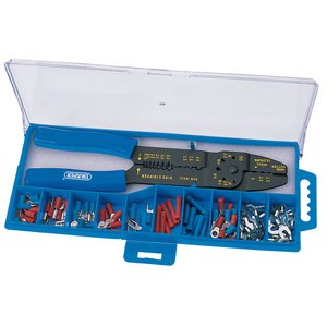 5 Way Crimping Tool & Terminal Kit, 240mm
