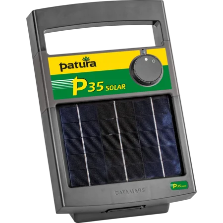 P35 Solar energiser & battery - 6V/4AH