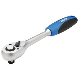 72 Tooth Reversible Soft Grip Ratchets, 3/8" Sq. Dr.