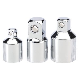 Draper Expert Socket Converter Set, Polished Chrome (3 Piece)
