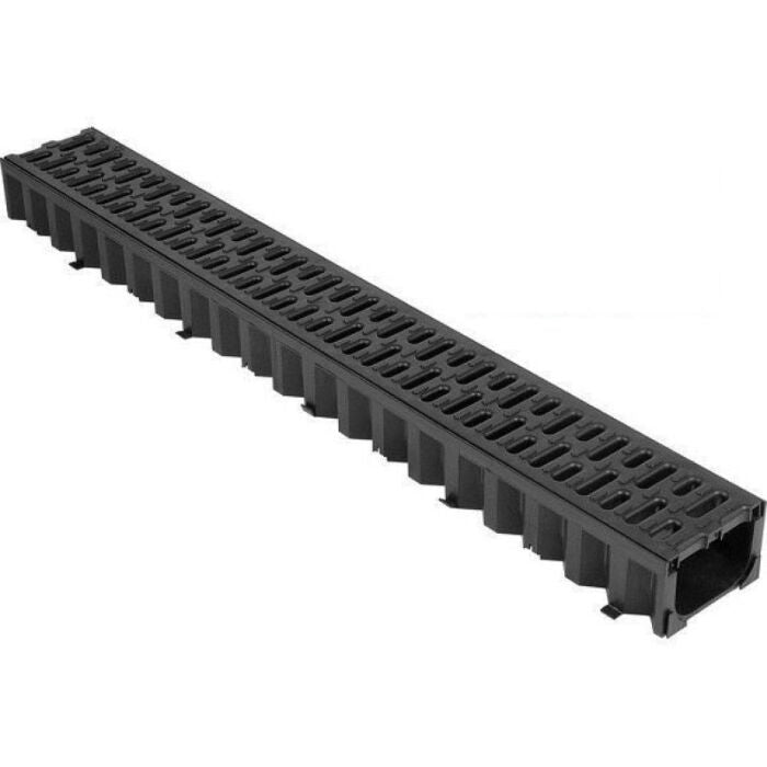 Black Plastic Storm Drain Channel A15