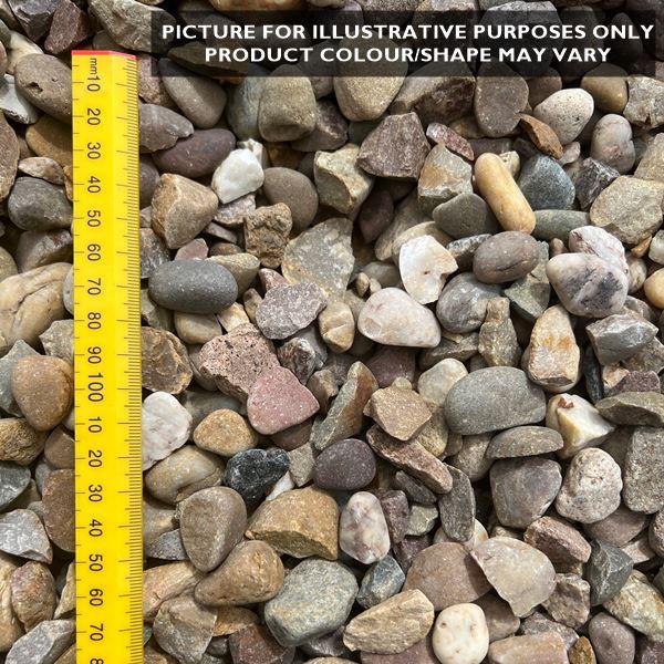 Washed 20mm Gravel per 0.9 m²