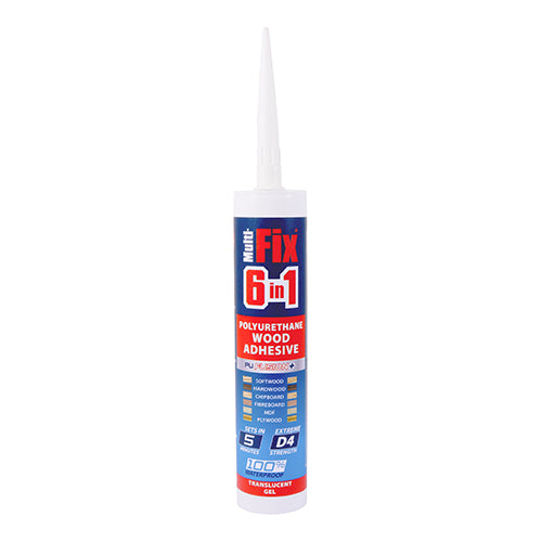 310ml.PU Wood Adhesive 5 Min Gel