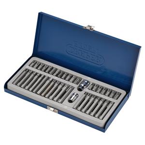 Draper Expert TX-STAR® Hex. & Spline Mechanics Bit Set, 3/8, 1/2" Sq. Dr. (40 Piece)