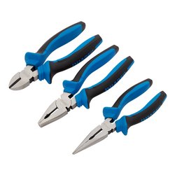Soft Grip Pliers Set, 160mm