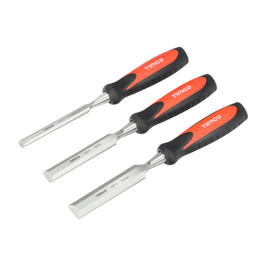 3pcs.Wood Chisel Set