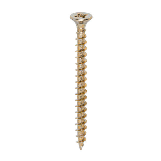 5.0 x 60.Solo Woodscrew PZ2 CSK ZYP