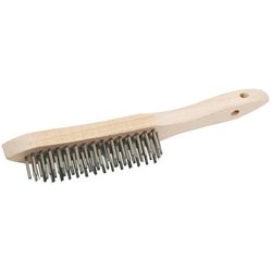 Wire Scratch Brush, 4 Row, 290mm