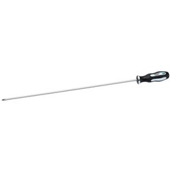 Extra Long Reach Soft Grip PZ Type Screwdriver, No.2 x 450mm