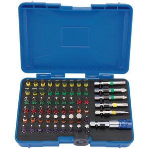 Draper Expert Coloured Screwdriver Bit Set (60 Piece)