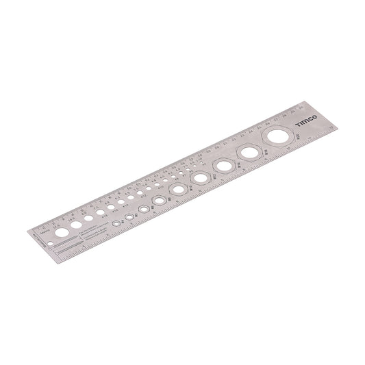 300mm.Fixings Gauge and Ruler