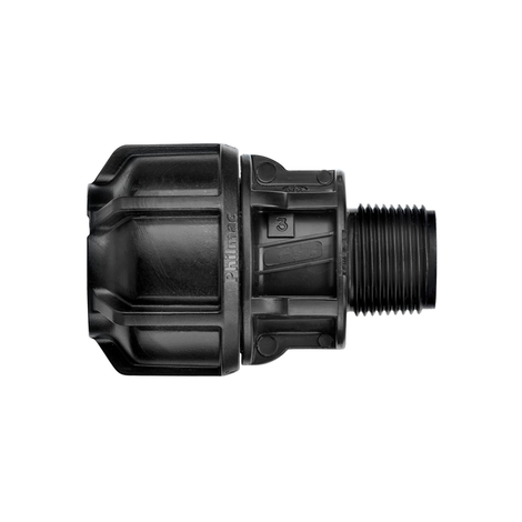 Philmac 3G Metric (Imperial) End Connector PE x Male Iron 25mm (3/4) x 3/4