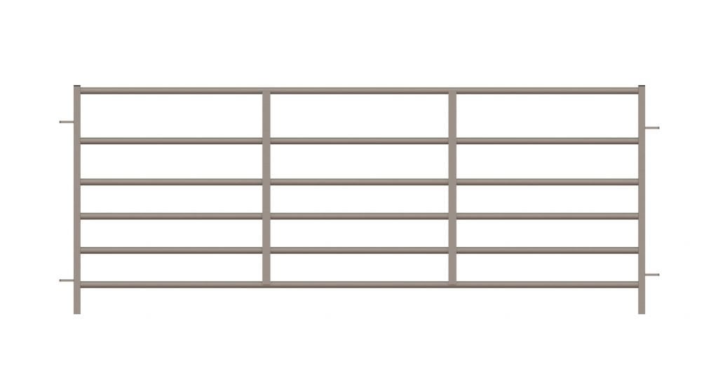 8ft 6 Railed Sheep Hurdle