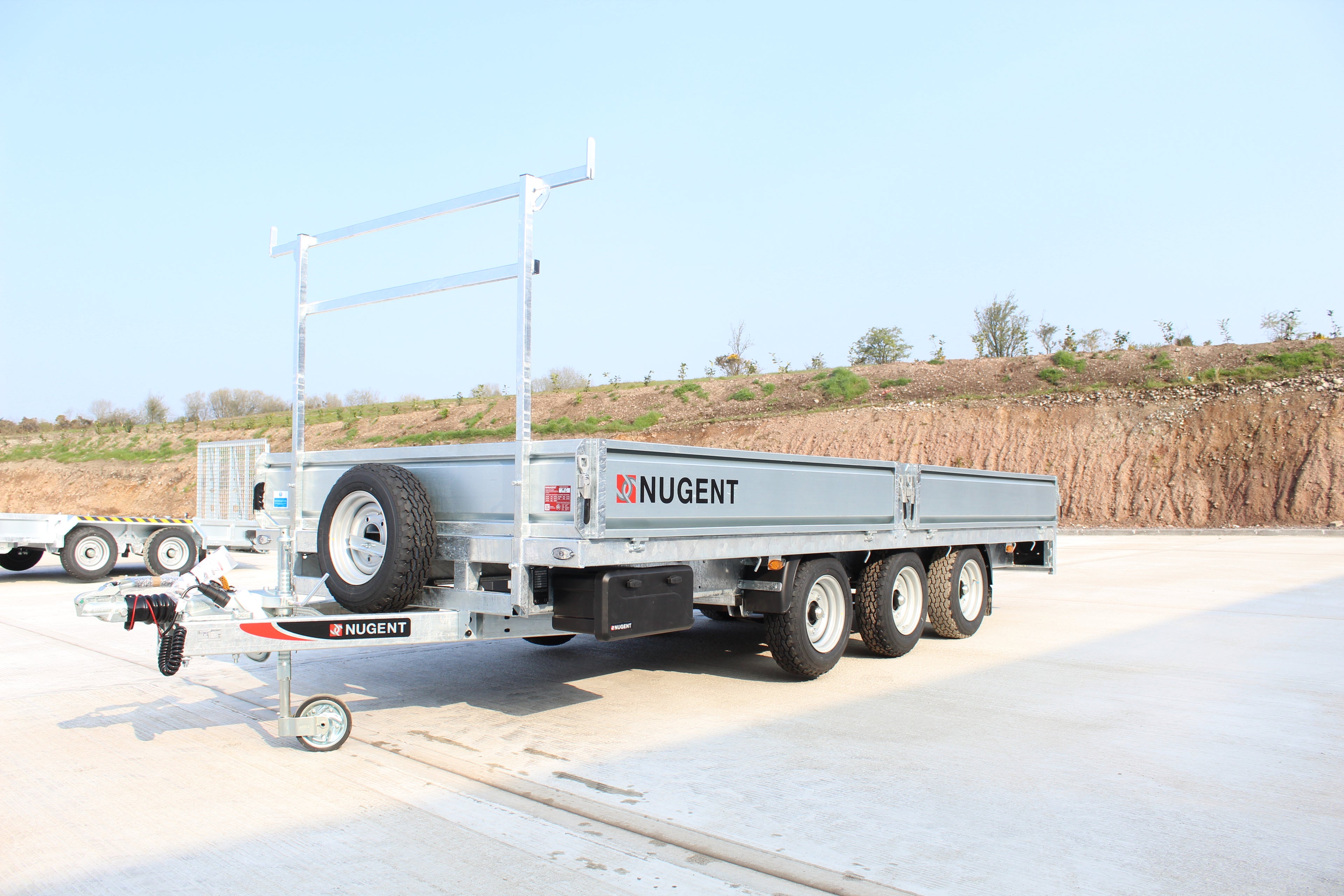 Nugent Flatbed Trailer - 18'1" x 7'5'' - 3500kg F5523T