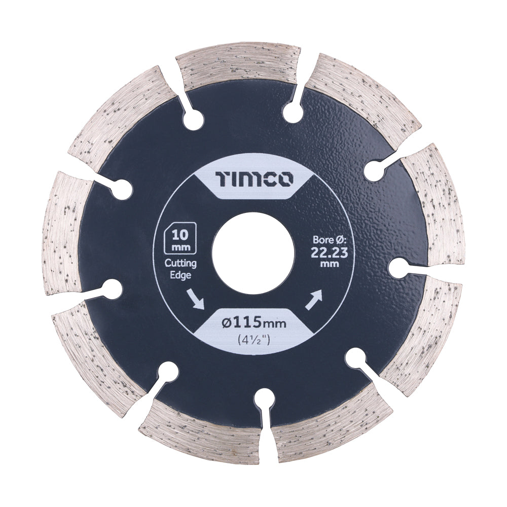 115 x 22.2 General Purpose Diamond Blade - Segmented