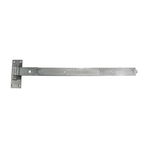 400mm Pair of Straight Band & Hook On Plates - Hot Dipped Galvanised