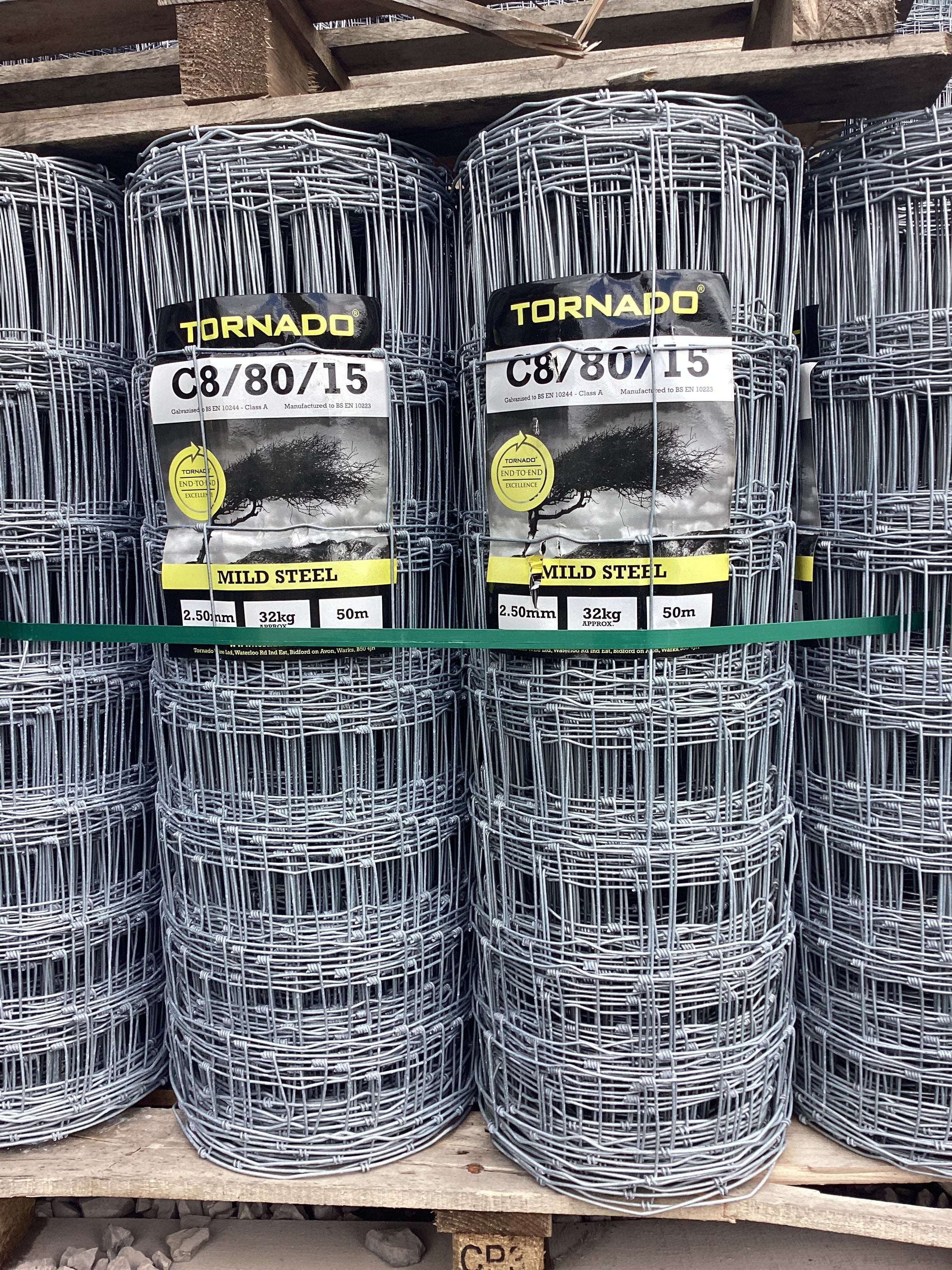 C8/80/15 (50m) stock net/rylock