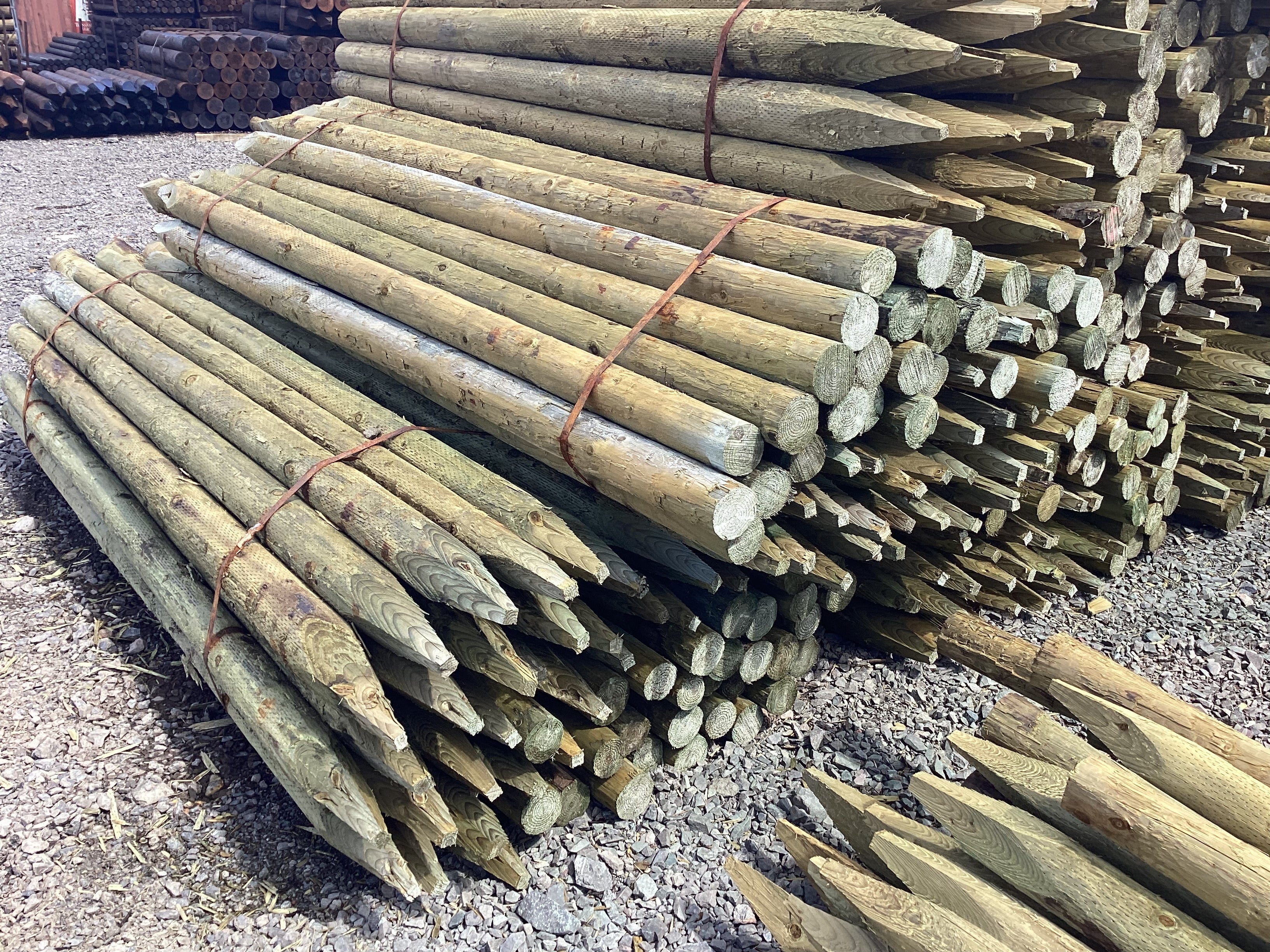 75-90x2600 deer stob/post