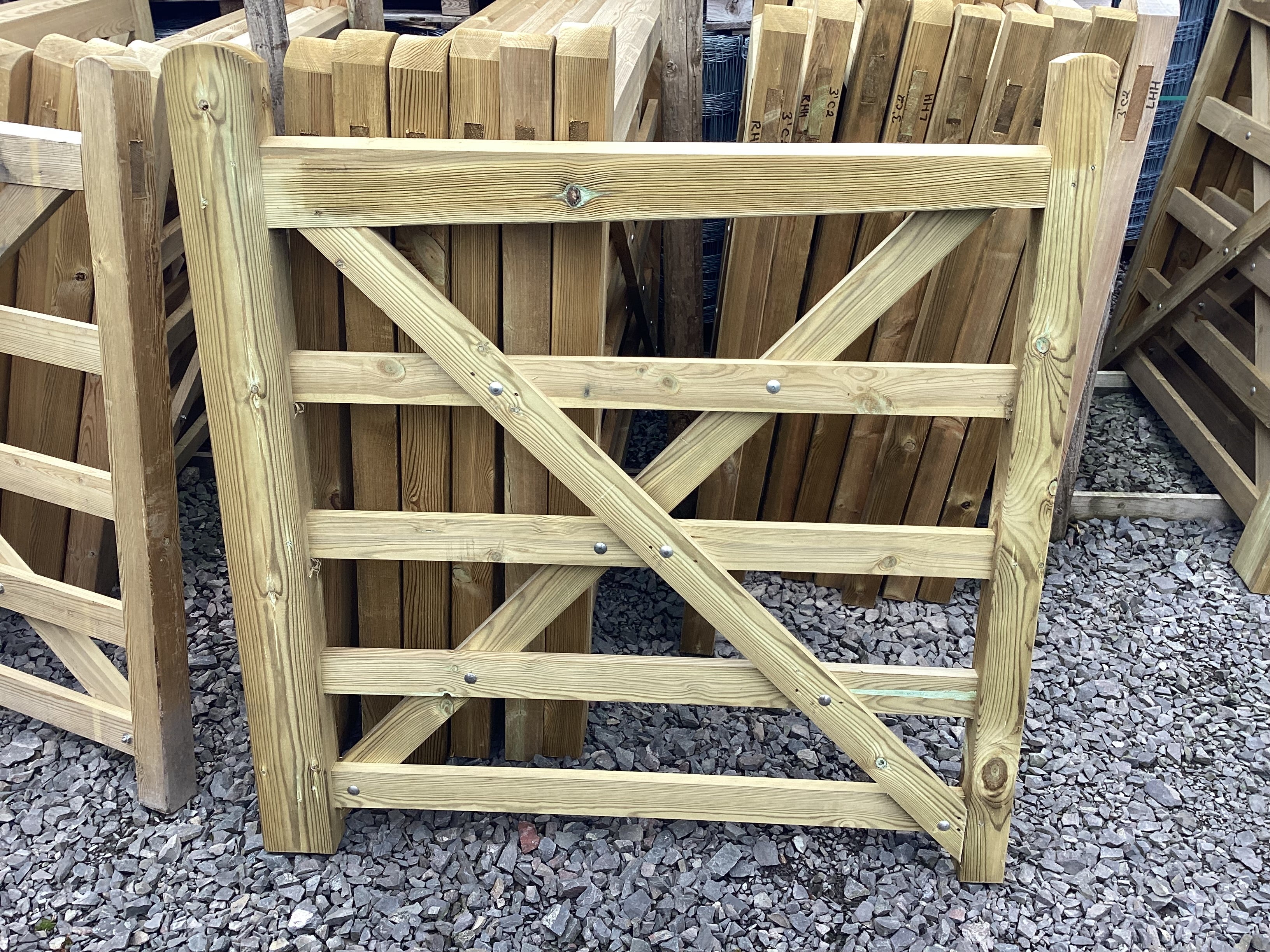 4ft Wooden Field Gate