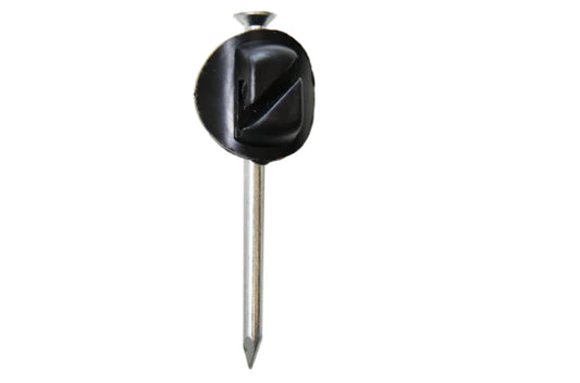 Nail insulator for polywire and wire