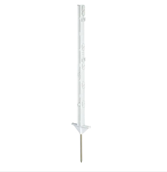Plastic Post, white, 1.05 m