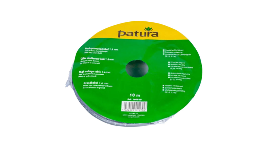 High Voltage Cable 1.6 mm, 10 m coil