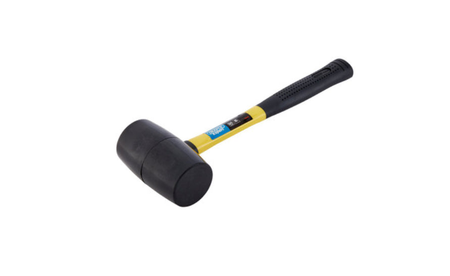 Draper Expert Rubber Mallet with Fibreglass Shaft, 680g/24oz