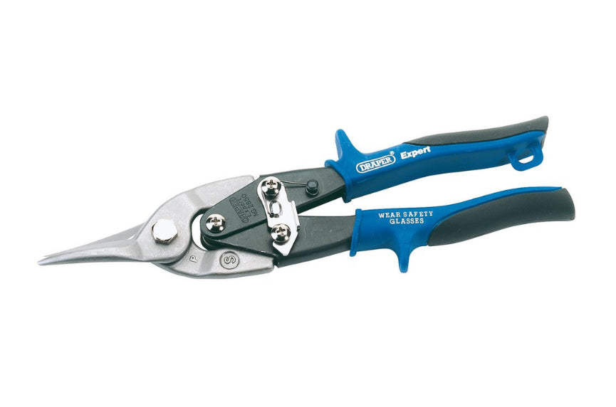 Draper Expert Soft Grip Compound Action Tin Snips, 250mm
