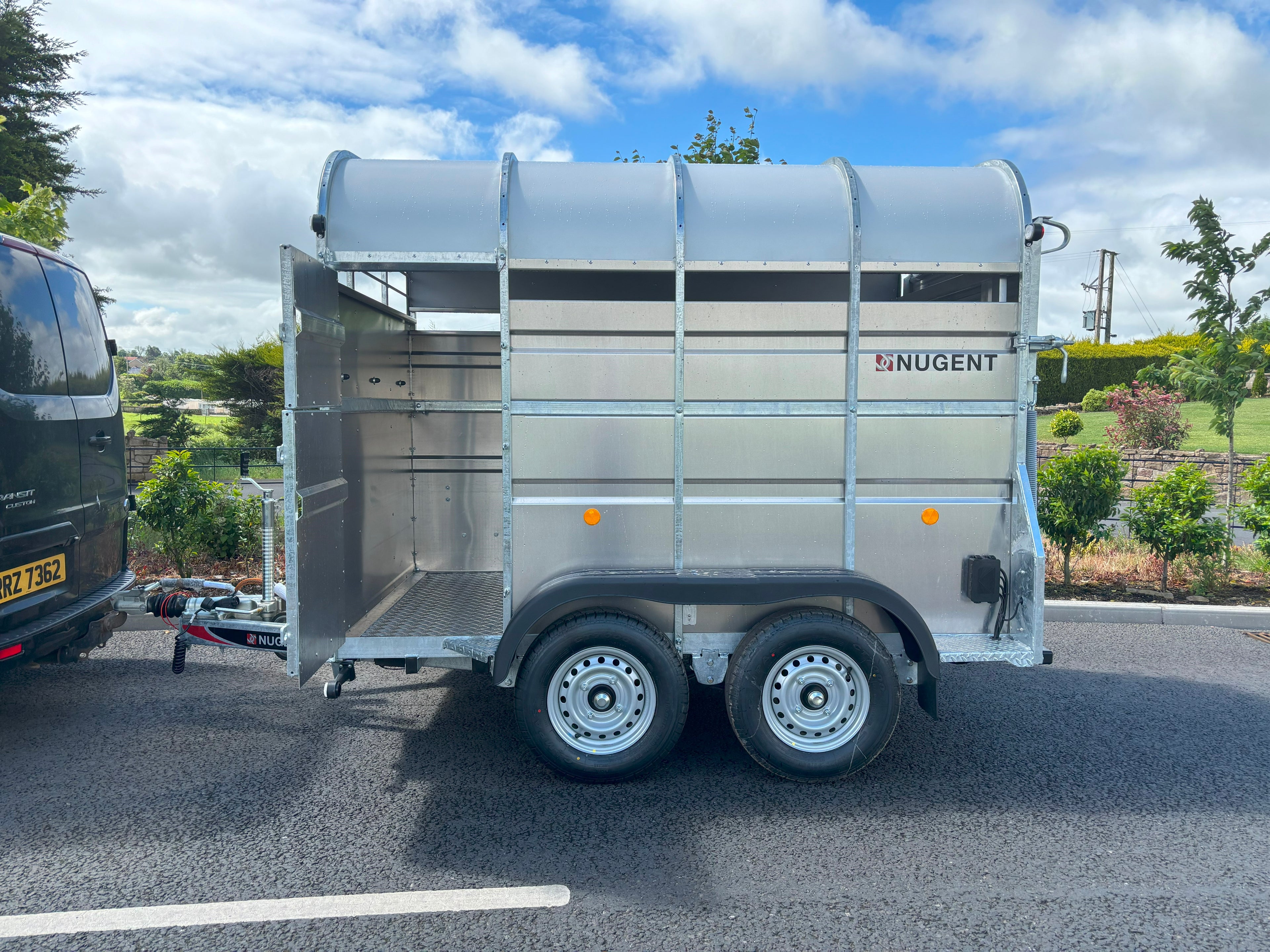 Nugent Livestock Trailer - 10' x 5' - 2700kg LS3015S