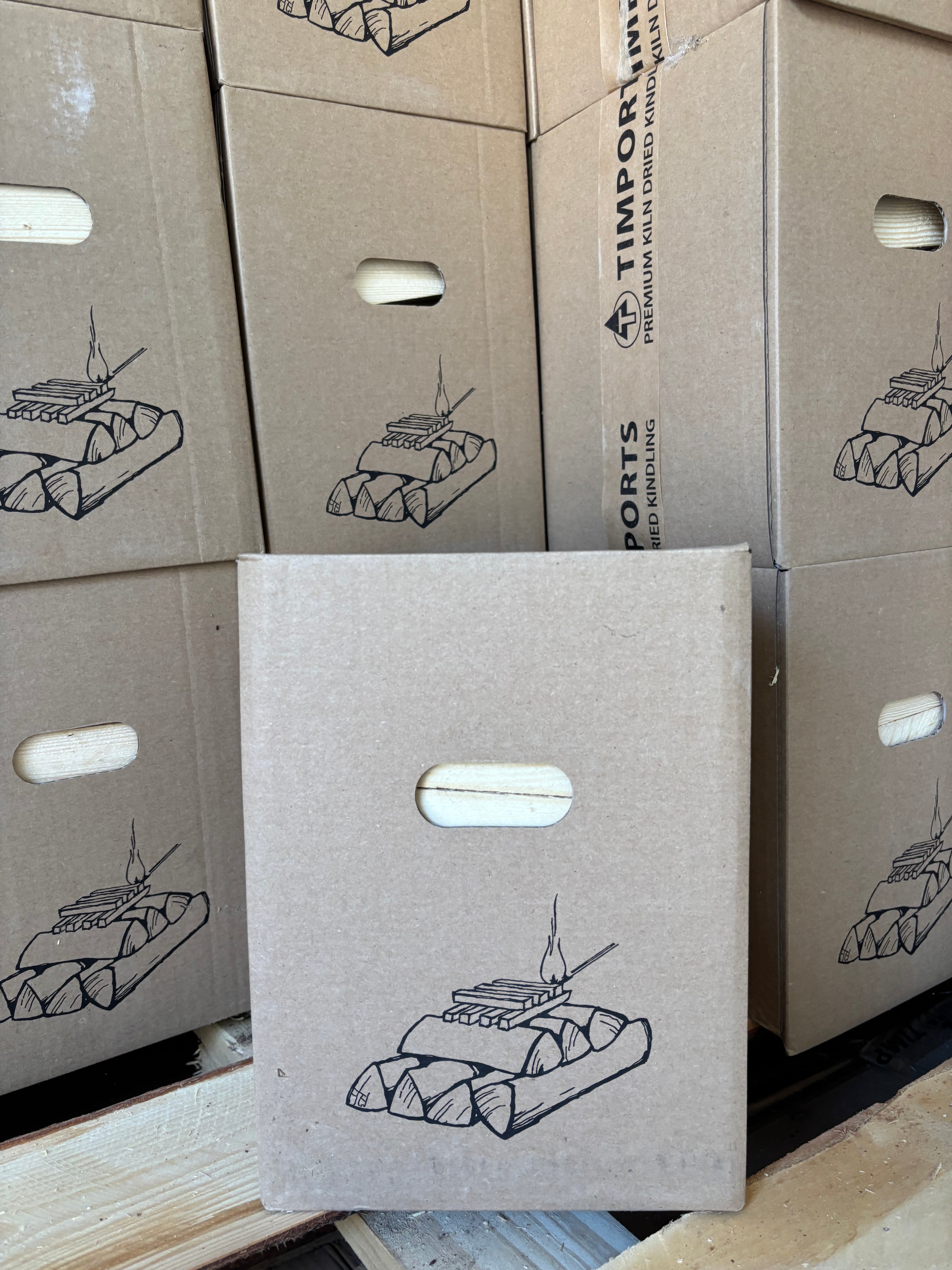 Box Kindling firewood