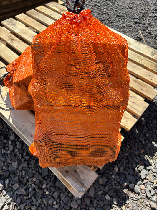 Net bag firewood