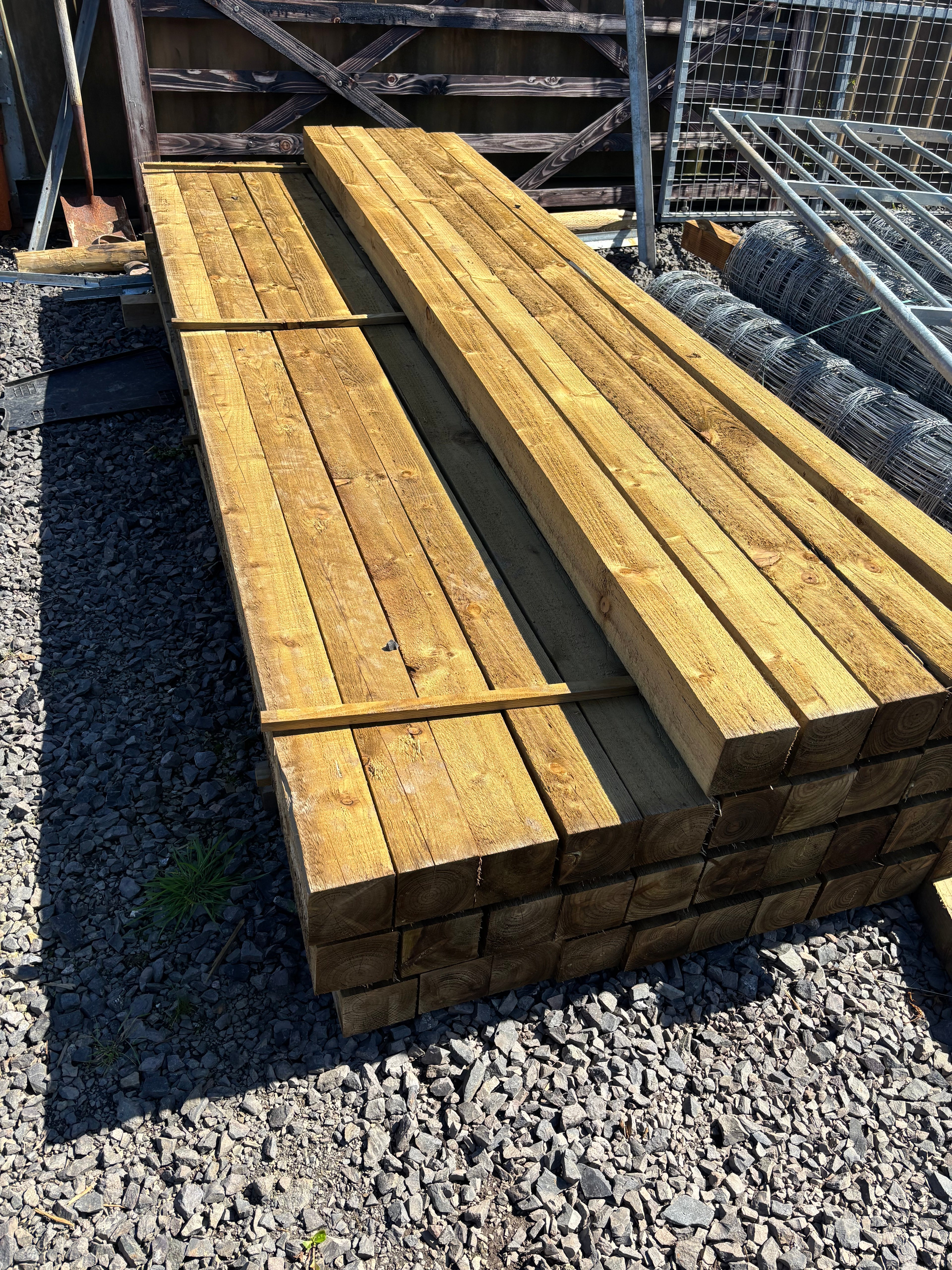 100X100X3000 4x4 Timber Post