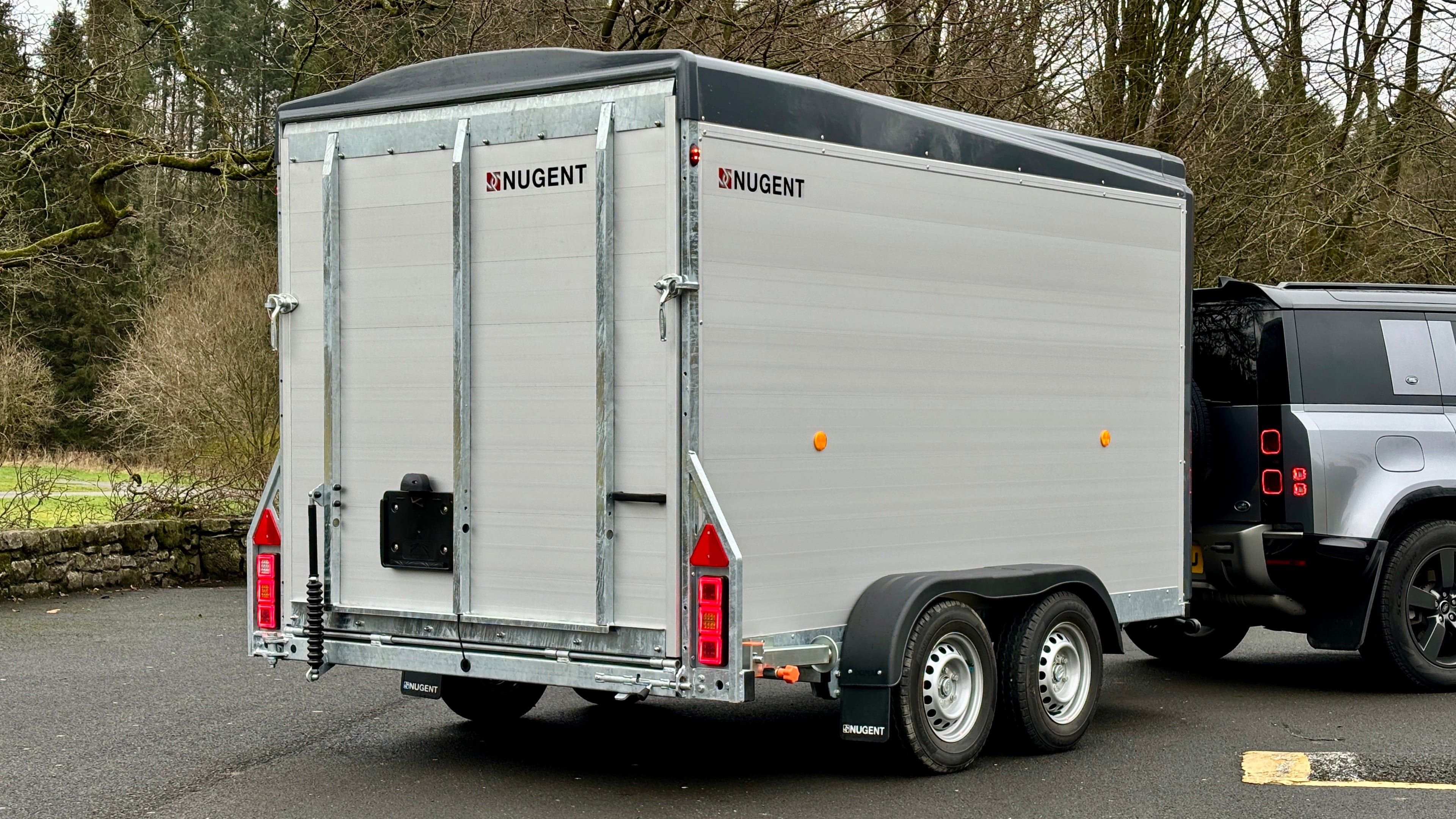 Nugent Box Trailer 10ft x 5ft x 6ft -  2,700kg  BX3117S