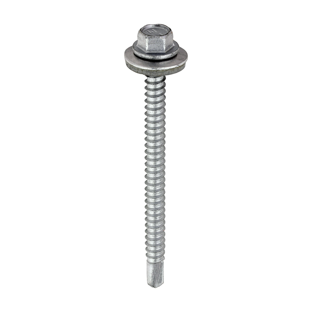 5.5 X 70 Metal Construction Light Section Screws - Self-Drilling - Exterior  (100)
