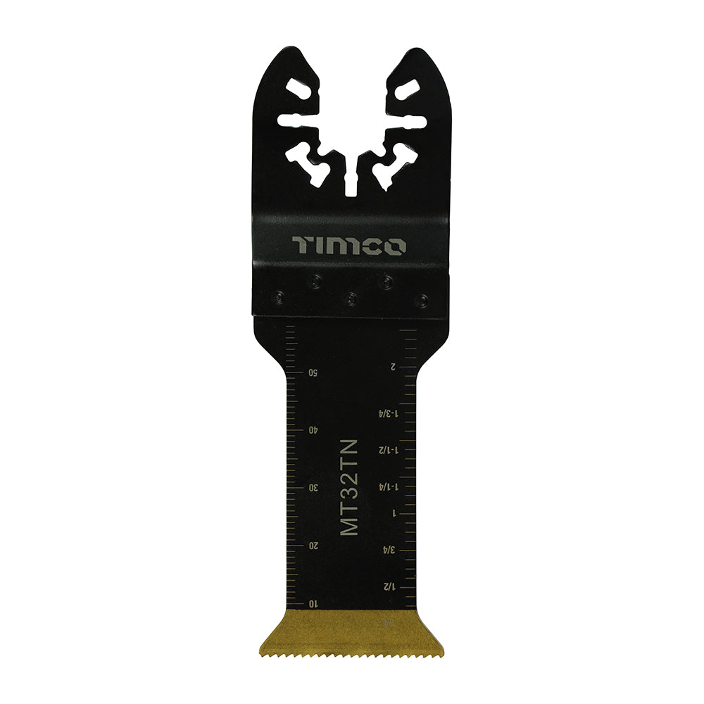 32mm Long Life Multi-Tool Blade - Straight - For Wood/Metal pk5