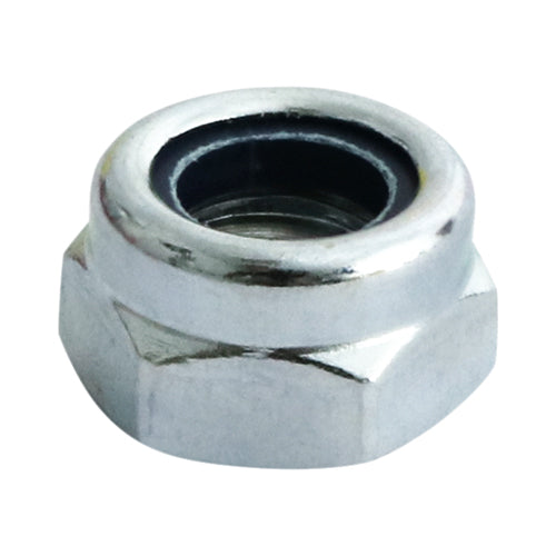 M6 Nylon Nuts - Type P - Zinc  (20)