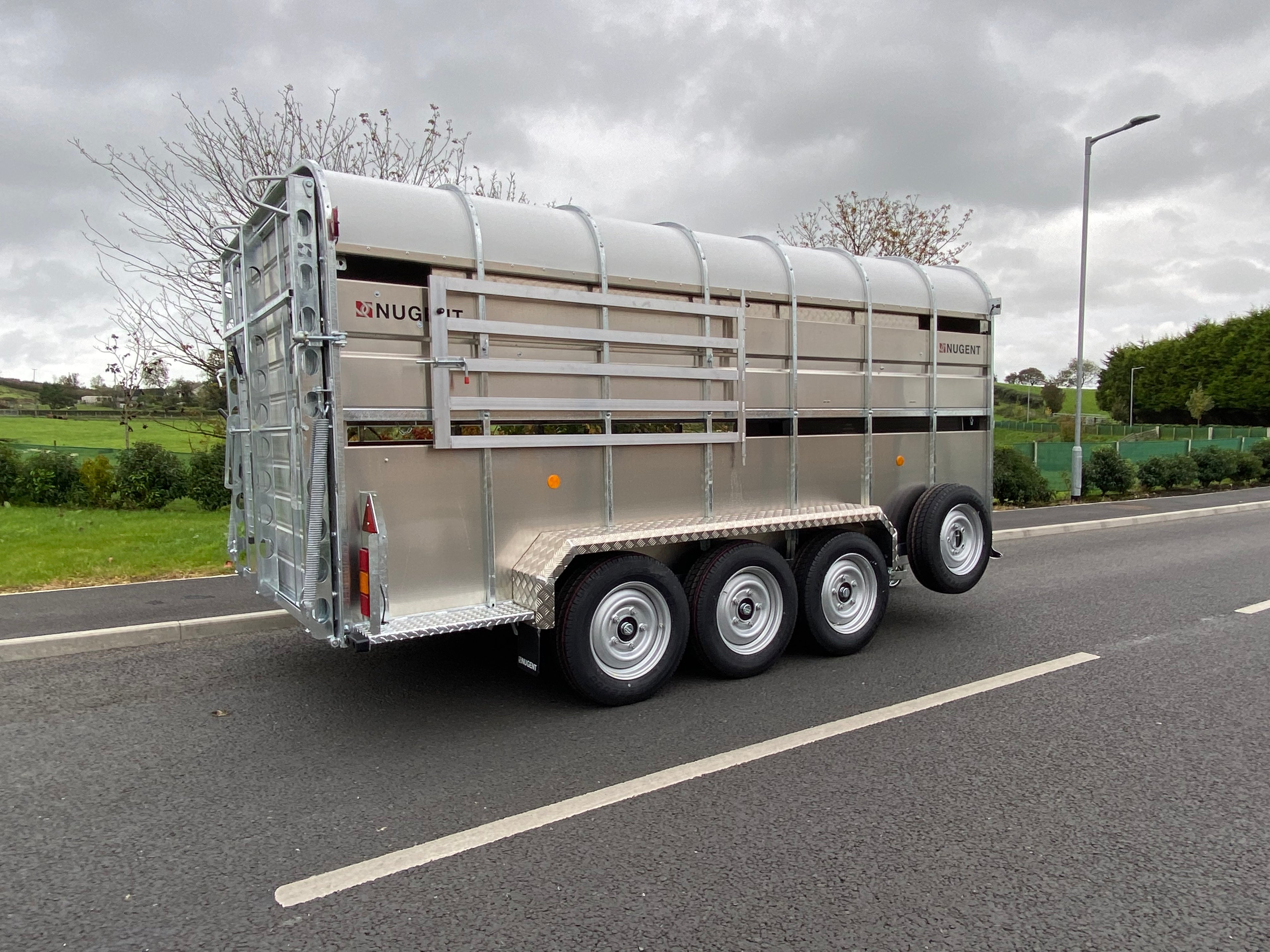 Nugent Livestock Trailer  - 12' x 6' - 3500kg LS3618T