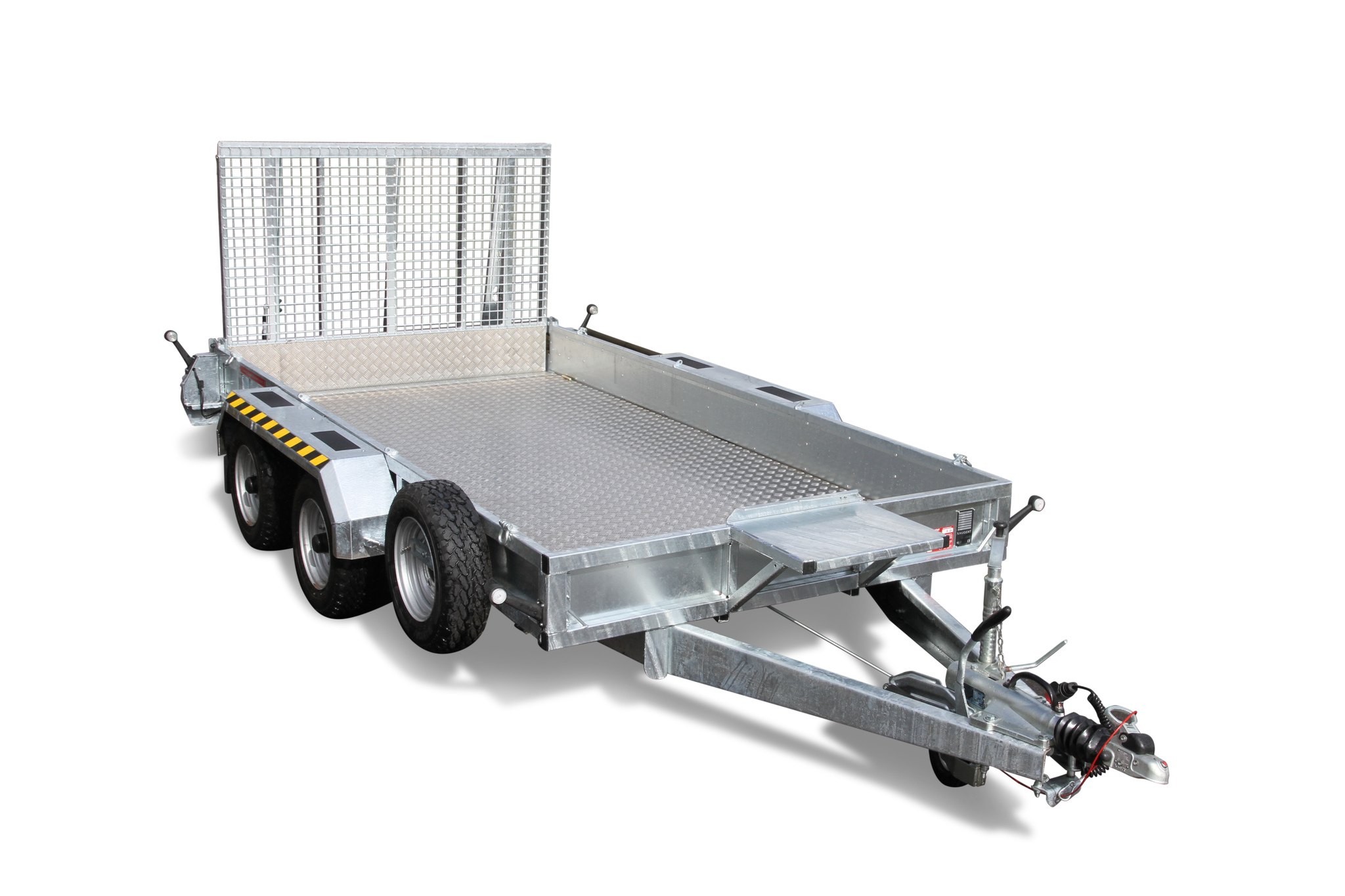 Nugent Heavy Duty Plant Trailer   - 12'3'' x 6'1'' - 3500kg P3718H