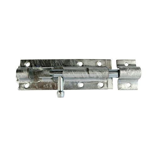 Straight tower bolt 8"
