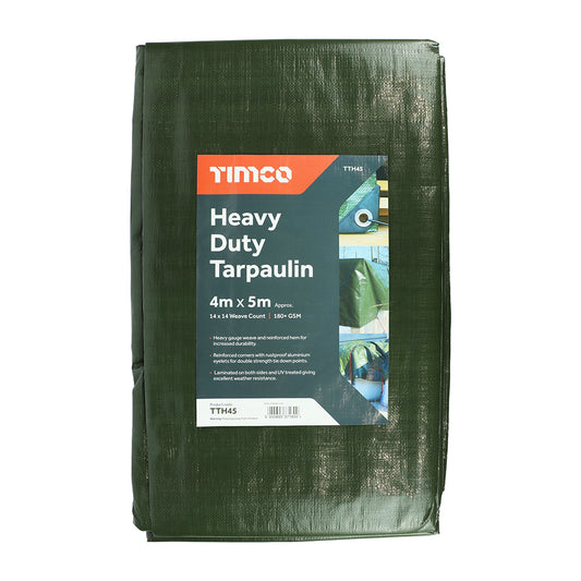 Heavy Duty Tarpaulin 4x5m