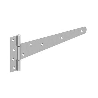 12" 300MM MEDIUM TEE HINGES |  GALV Pair