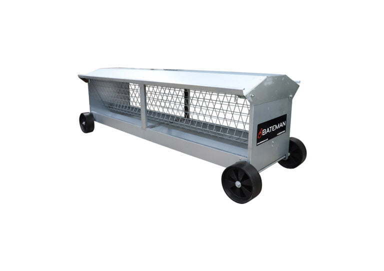 3m Sheep Hayrack & Manger on wheels