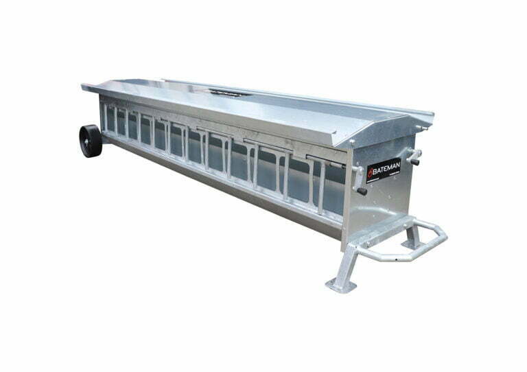 1300 Long Lamb creep feeder on wheels (Galvanized)(850-06-13)